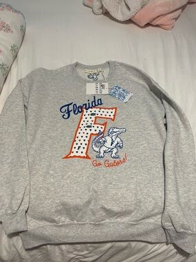 Roller Rabbit Florida Gators UF Crewneck NWT